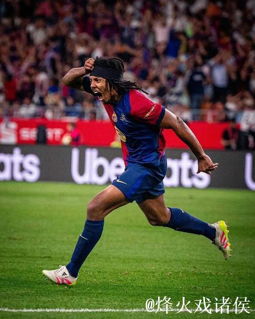 欧冠改制以来，孔德单场梅开二度，以头球建功巴萨球员